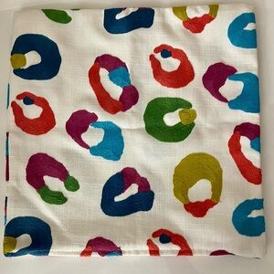 Pillow Cover Embroidered Custom Approx. 16” Square Decorator Fabric